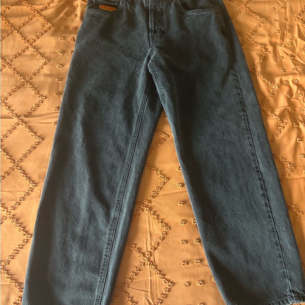 Empyre Men’s Black Loose Fit Relax Size 32 Jeans Y2K Streetwear